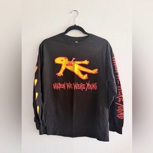 When We Were Young Festival T-Shirt Black Long Sleeve 2024 M